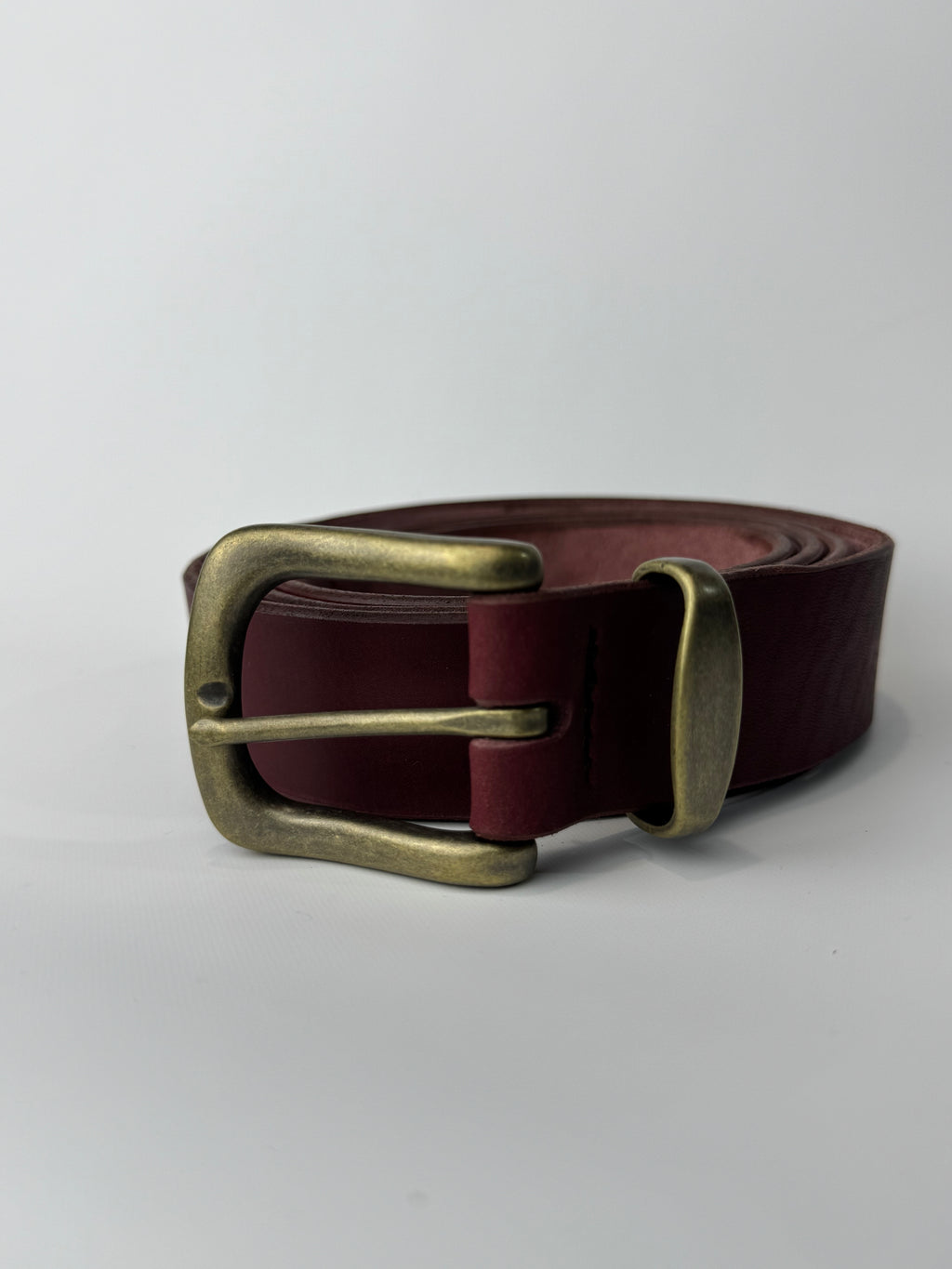 Burgundy Worksman Belt