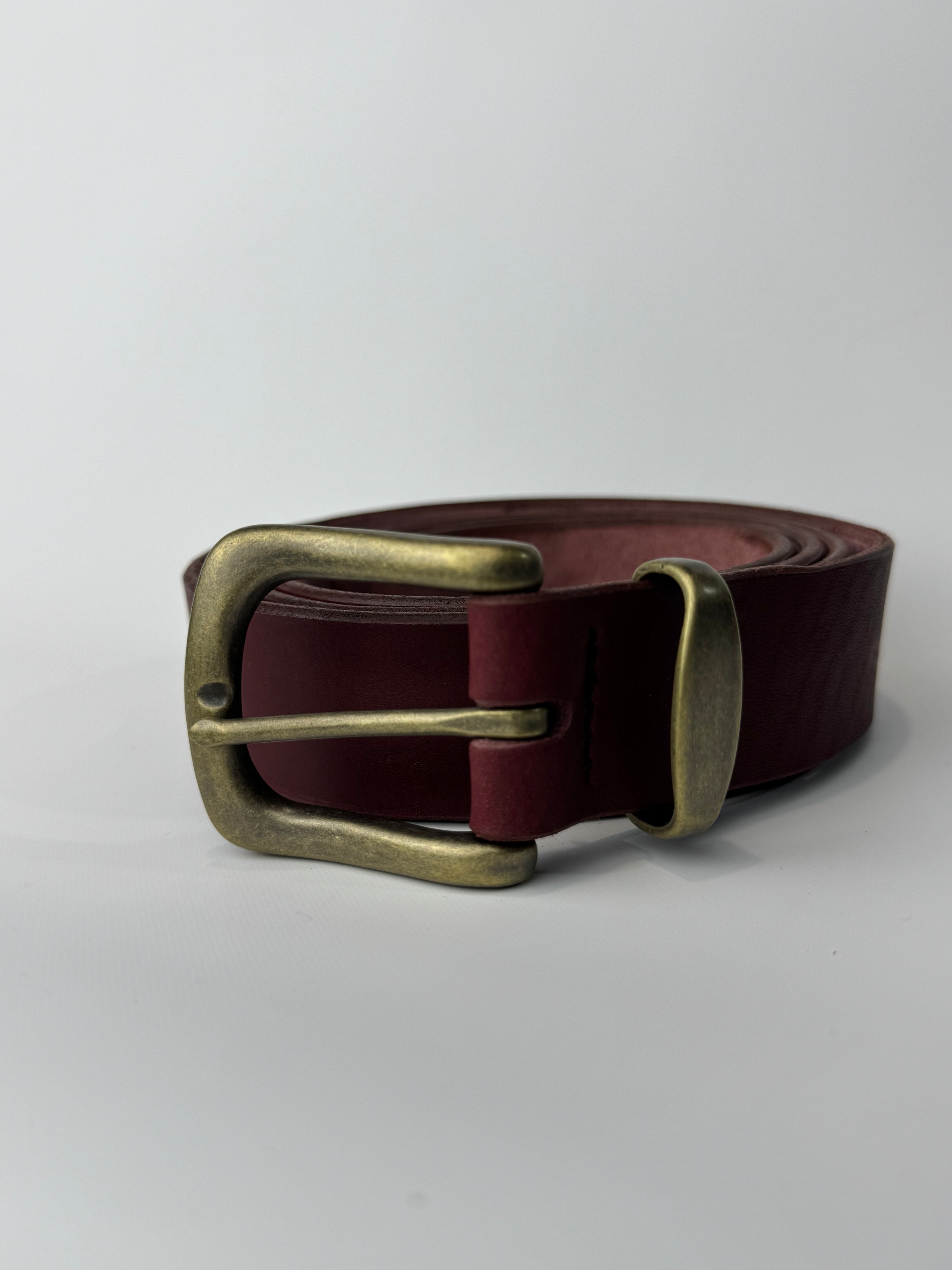 Burgundy Worksman Belt