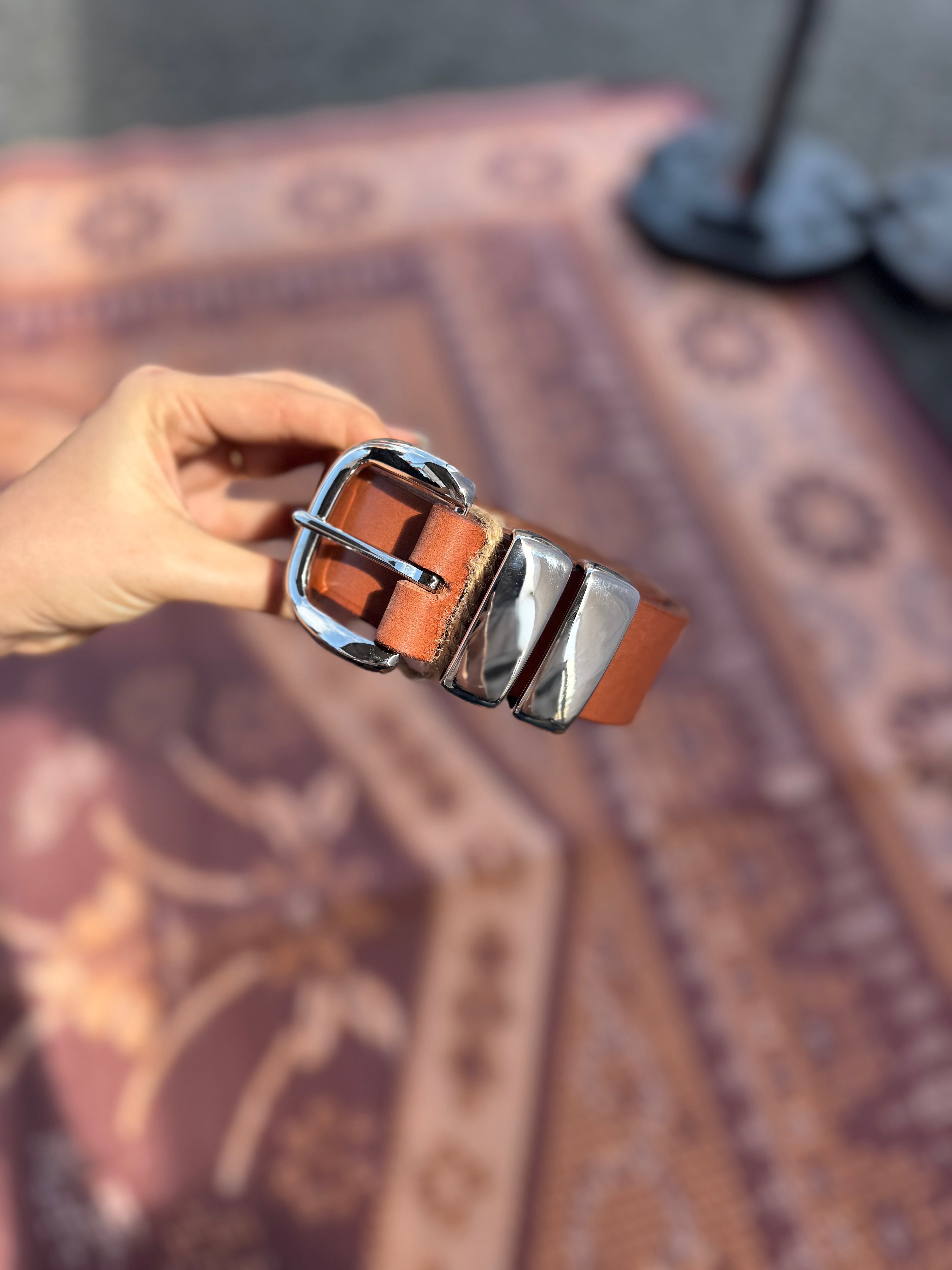 Tan Bushman Wide Belt